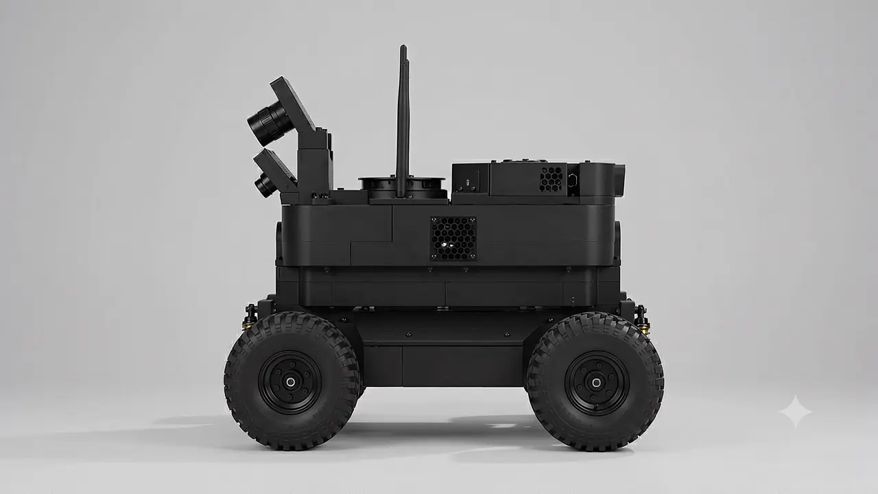 ARGUS II UGV Seitenansicht